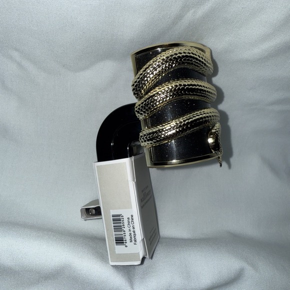 Bath & Body‎ Works Wallflower Plug In Unit Halloween Gold Metallic Snake Serpent - Picture 3 of 5